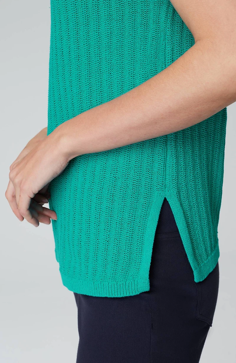 wearever lightweight textured pullover