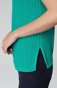 wearever lightweight textured pullover