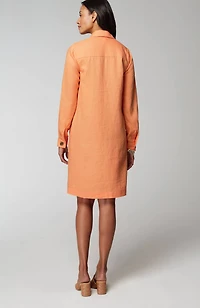 linen popover shirtdress