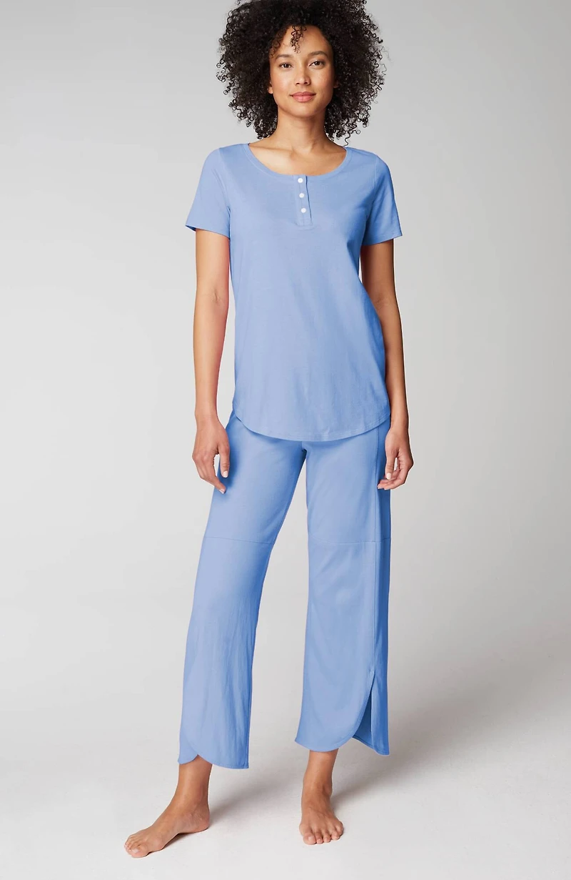 sleep ultrasoft short-sleeve henley