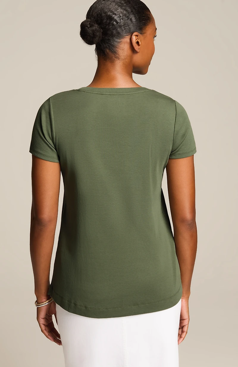 pima cotton tee