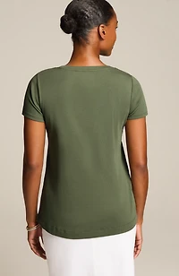 pima cotton tee