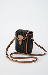 natural-textured crossbody