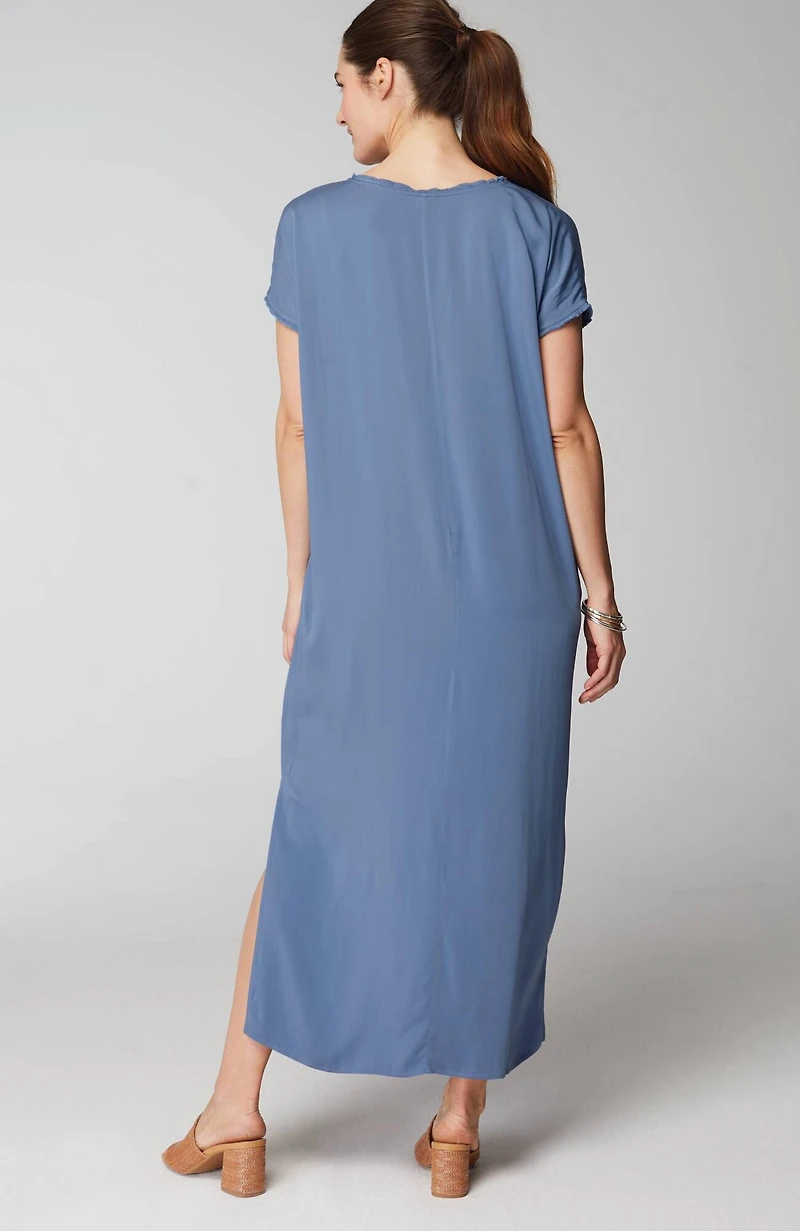 pure jill satin dress