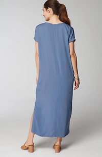 pure jill satin dress