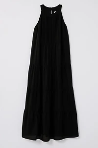 tiered maxi dress