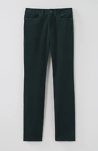 authentic fit slim-leg corduroy pants