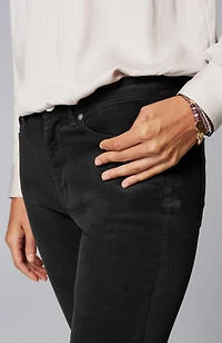 authentic fit slim-leg corduroy pants