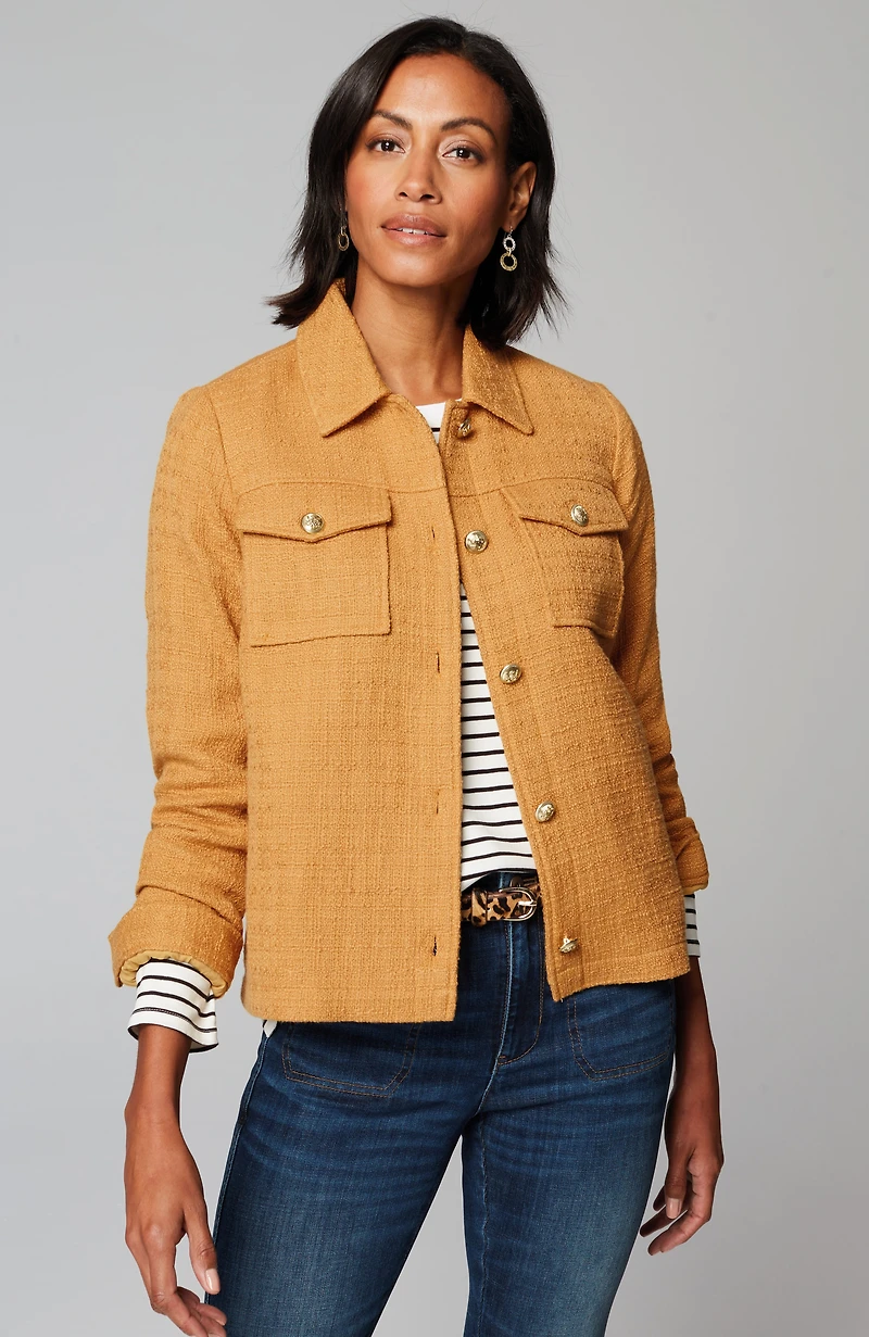 modern tweed jacket