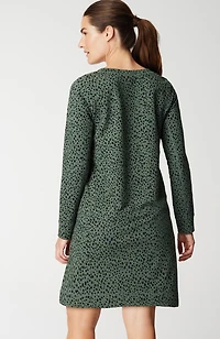 fit elevate terry seamed dress