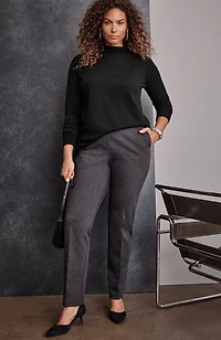 wearever funnel-neck sweater