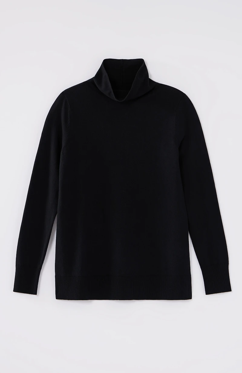 wearever funnel-neck sweater