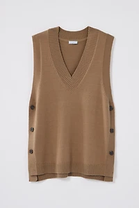 side-button vest