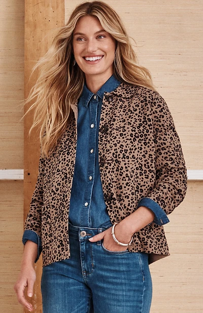 double-knit sweater-jacket