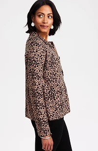 double-knit sweater-jacket