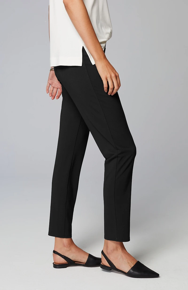 wearever smooth-fit classic slim-leg pants