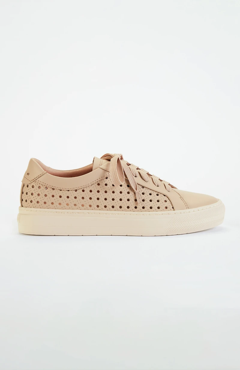 frankie4 mim iv white weave sneakers