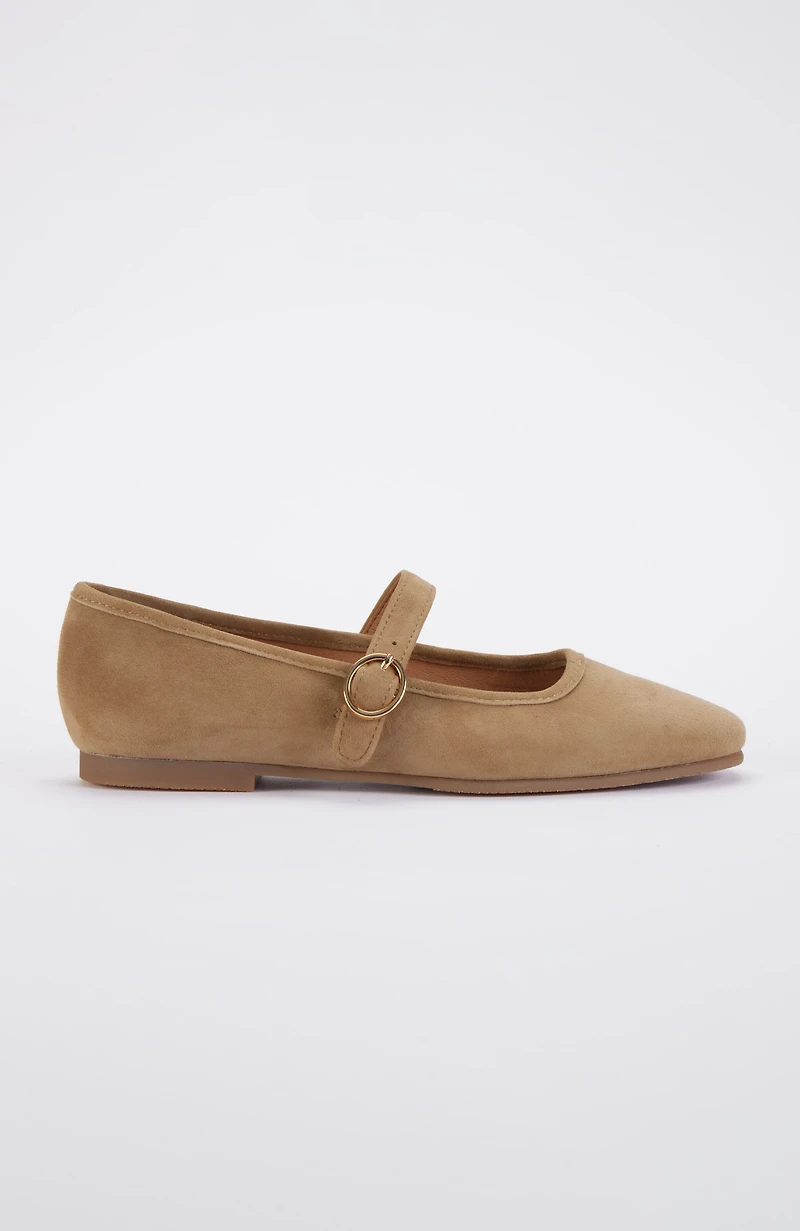 vivian square-toe flats