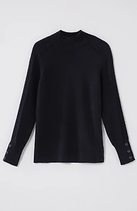 wearever button-cuffed sweater