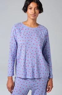 sleep ultrasoft raglan-sleeve top