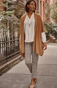 wearever smooth-fit jacquard slim-leg pants
