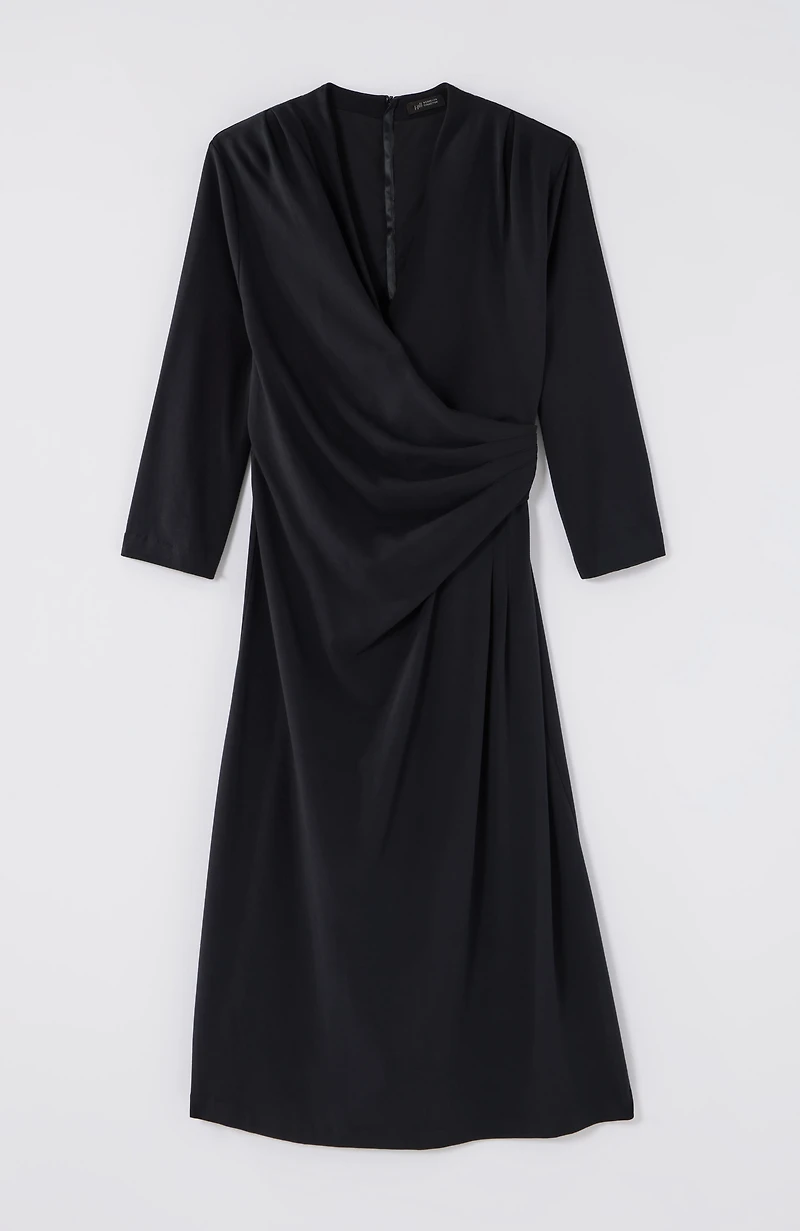 wearever side-pleated dress