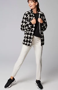 fit plush sherpa jacket