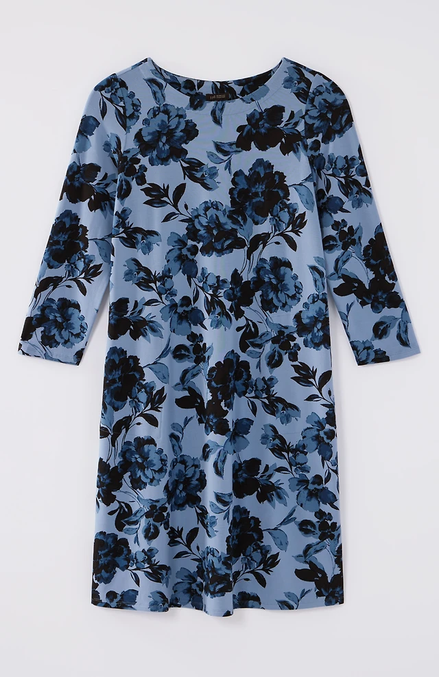 wearever knit pleat-back dress