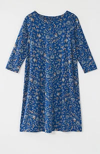 wearever knit pleat-back dress