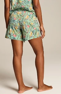 sleep ultrasoft tie-waist shorts