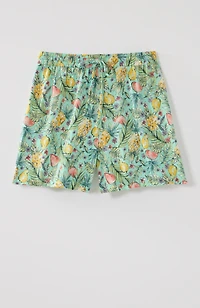 sleep ultrasoft tie-waist shorts