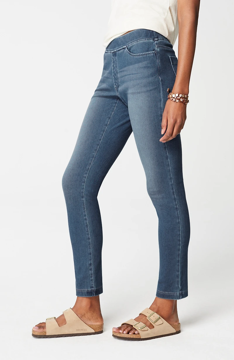 pure jill 5-pocket knit jeans