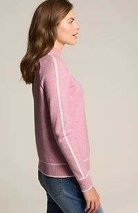 contrasting-details sweater