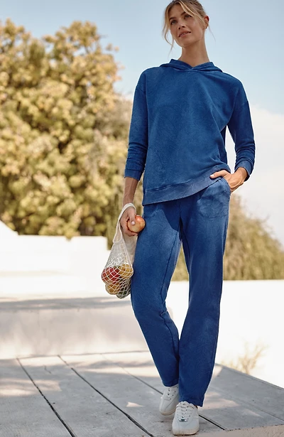 fit garment-dyed pants