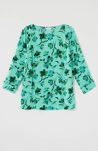 satin a-line top