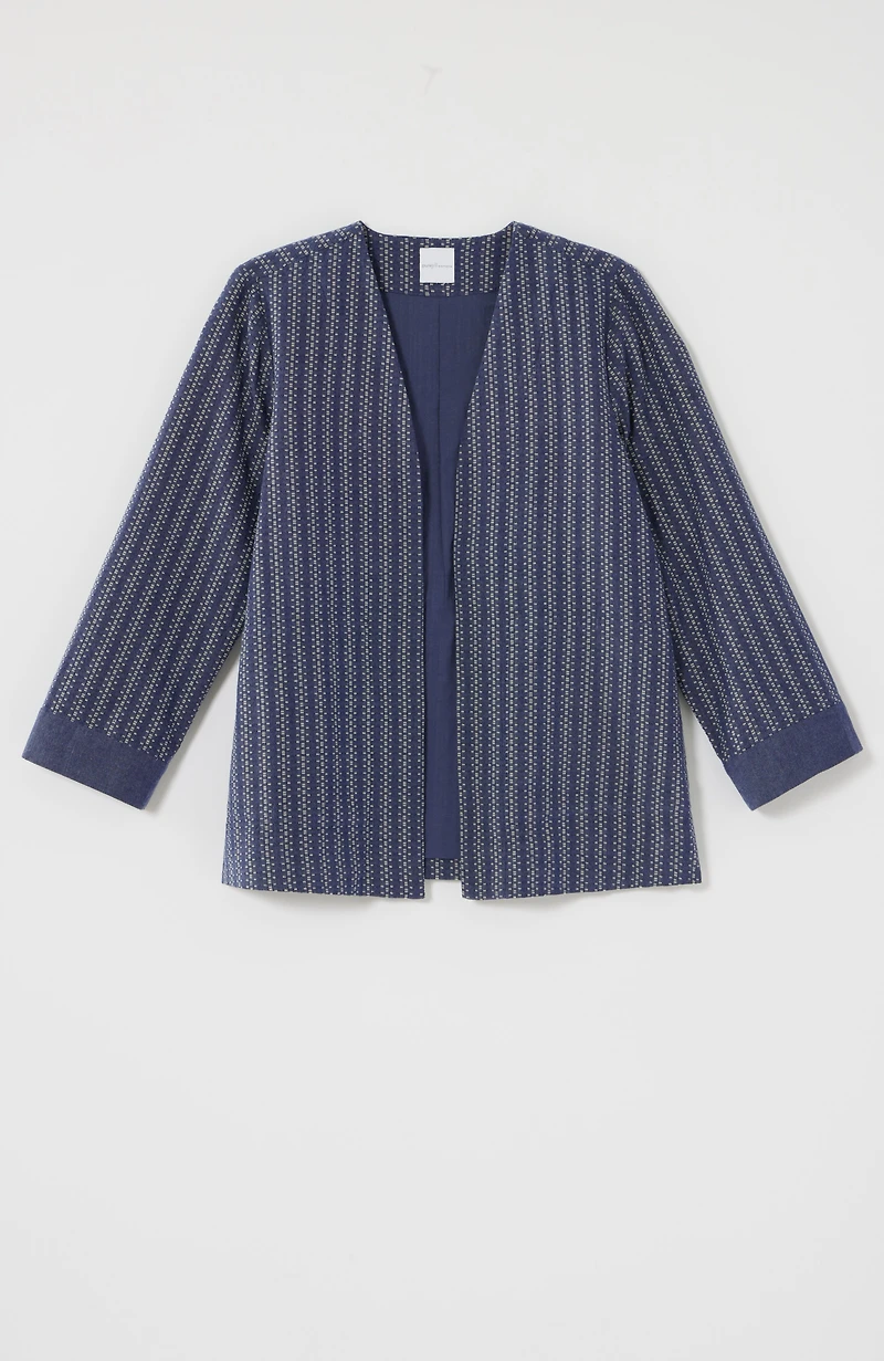 pure jill cotton dobby jacket