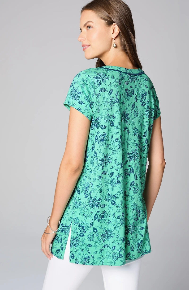 piped tunic