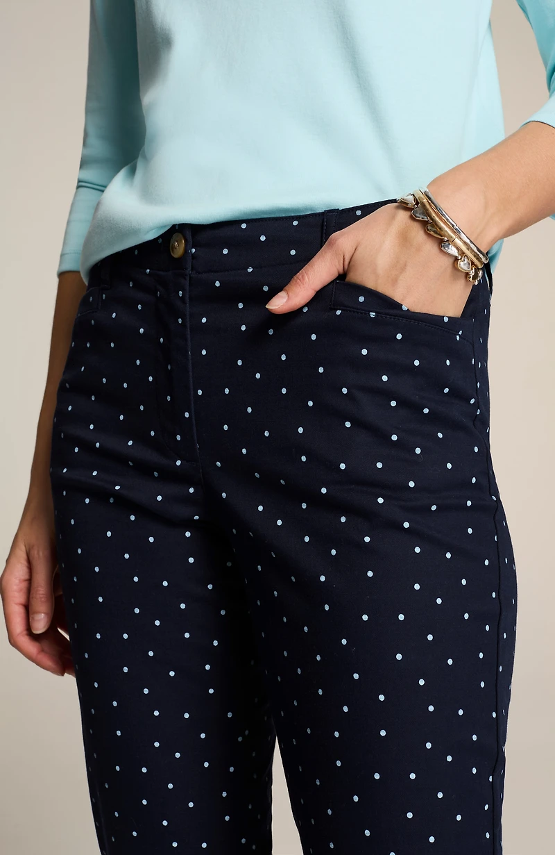 chino straight-leg pants