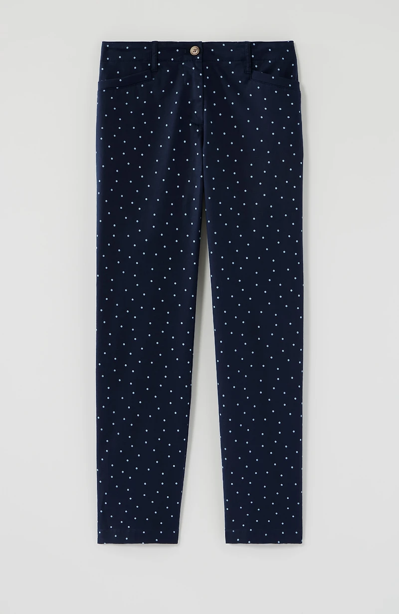 chino straight-leg pants