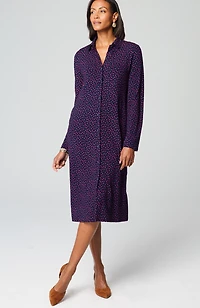 wearever knit shirtdress