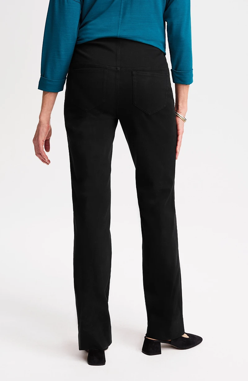 wearever smooth-fit boot-cut knit jeans