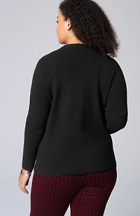 bejeweled textured cardi