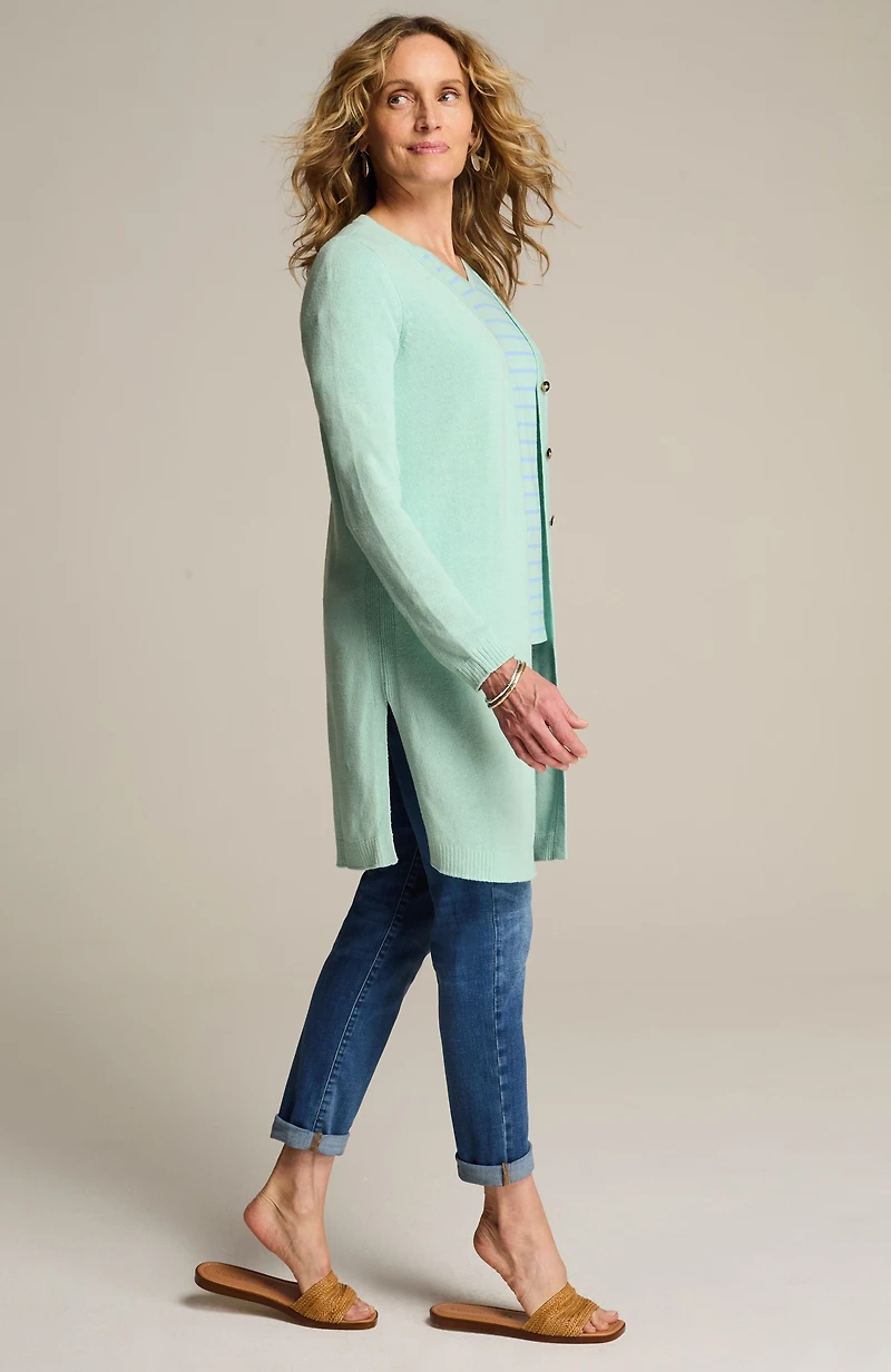 long & light cardi