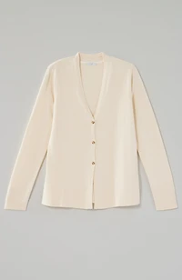 organically grown cotton lightweight cardi