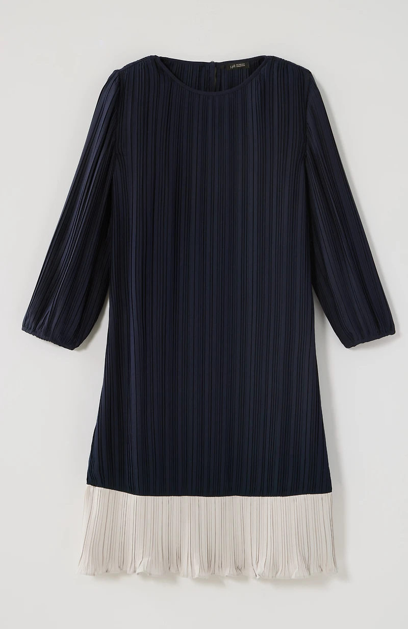 wearever plissé a-line dress