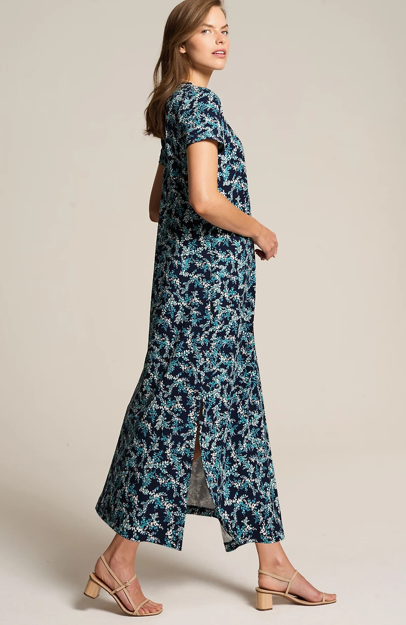 wearever short-sleeve maxi dress