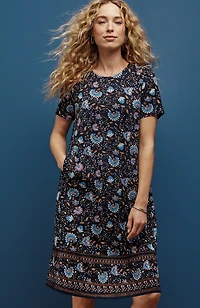 wearever crew-neck t-shirt dress