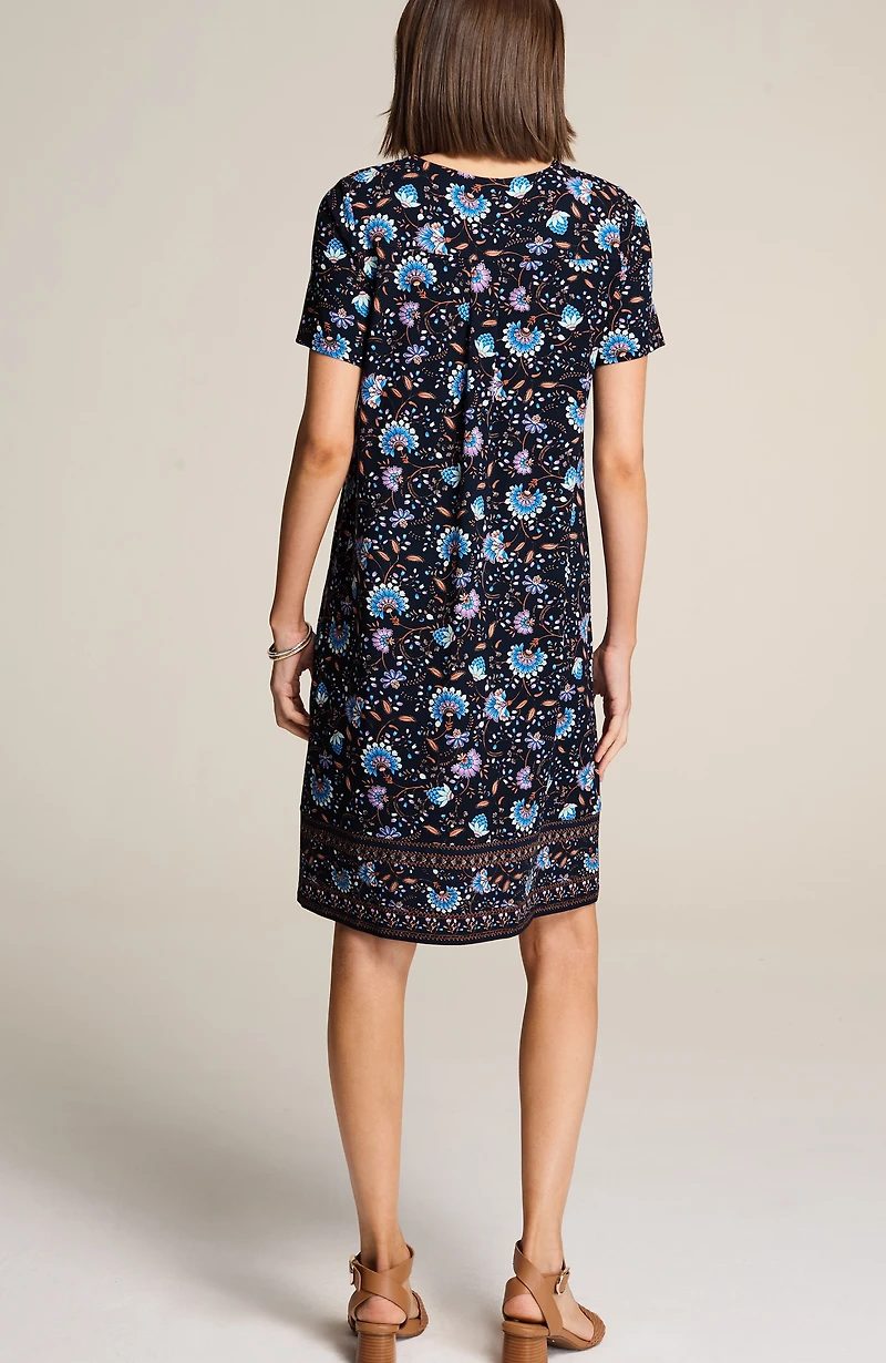 wearever crew-neck t-shirt dress