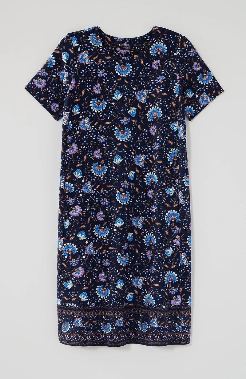 wearever crew-neck t-shirt dress