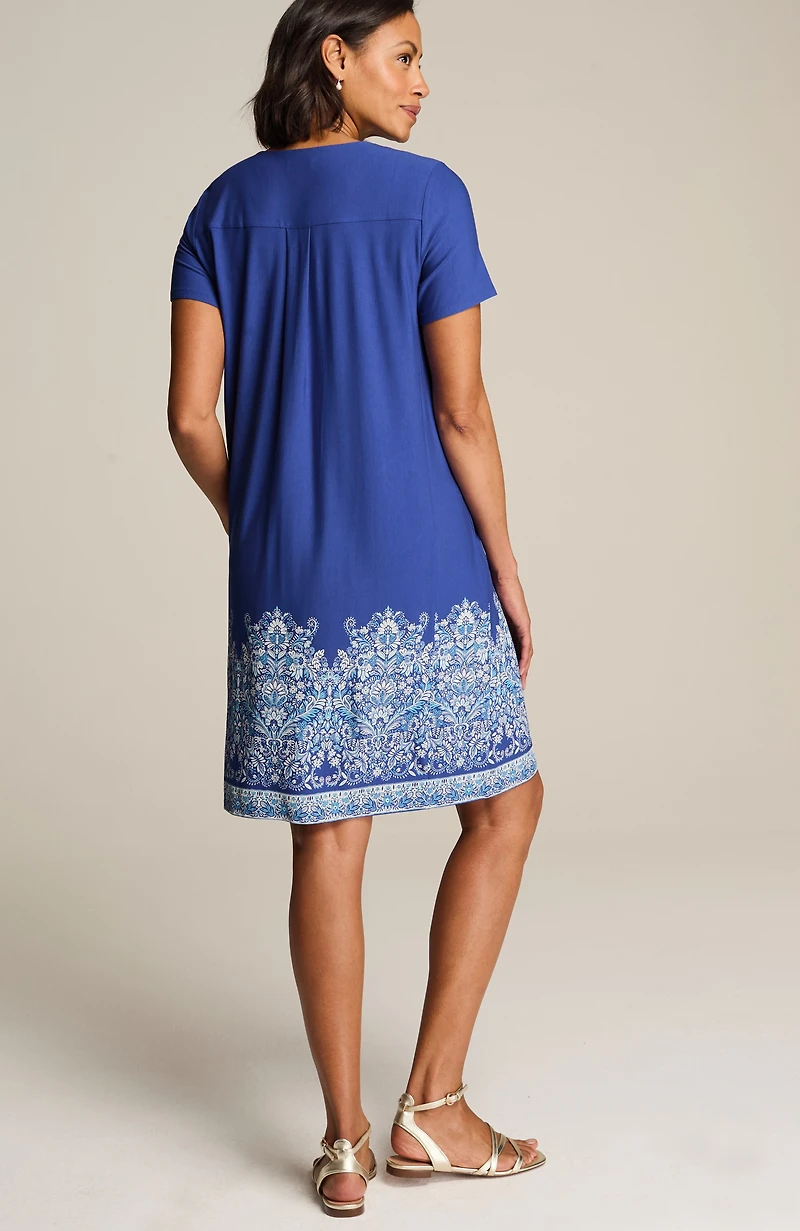 wearever crew-neck t-shirt dress